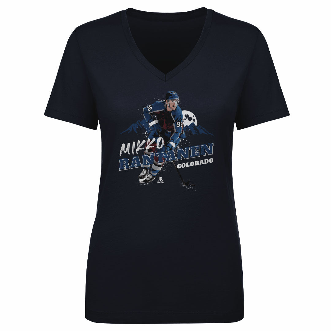 Mikko Rantanen Women&#39;s V-Neck T-Shirt | 500 LEVEL