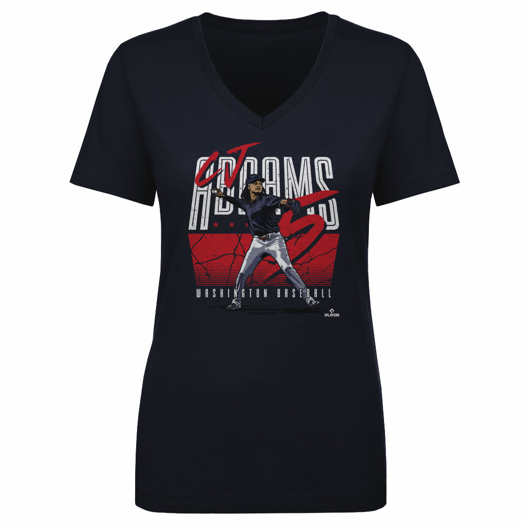 CJ Abrams Women&#39;s V-Neck T-Shirt | 500 LEVEL