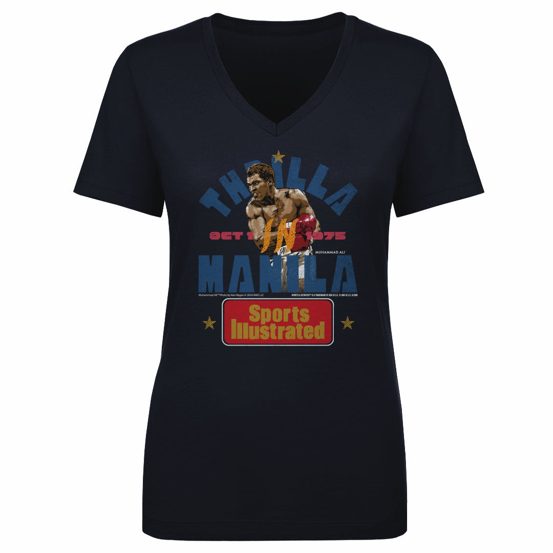 Muhammad Ali Women&#39;s V-Neck T-Shirt | 500 LEVEL