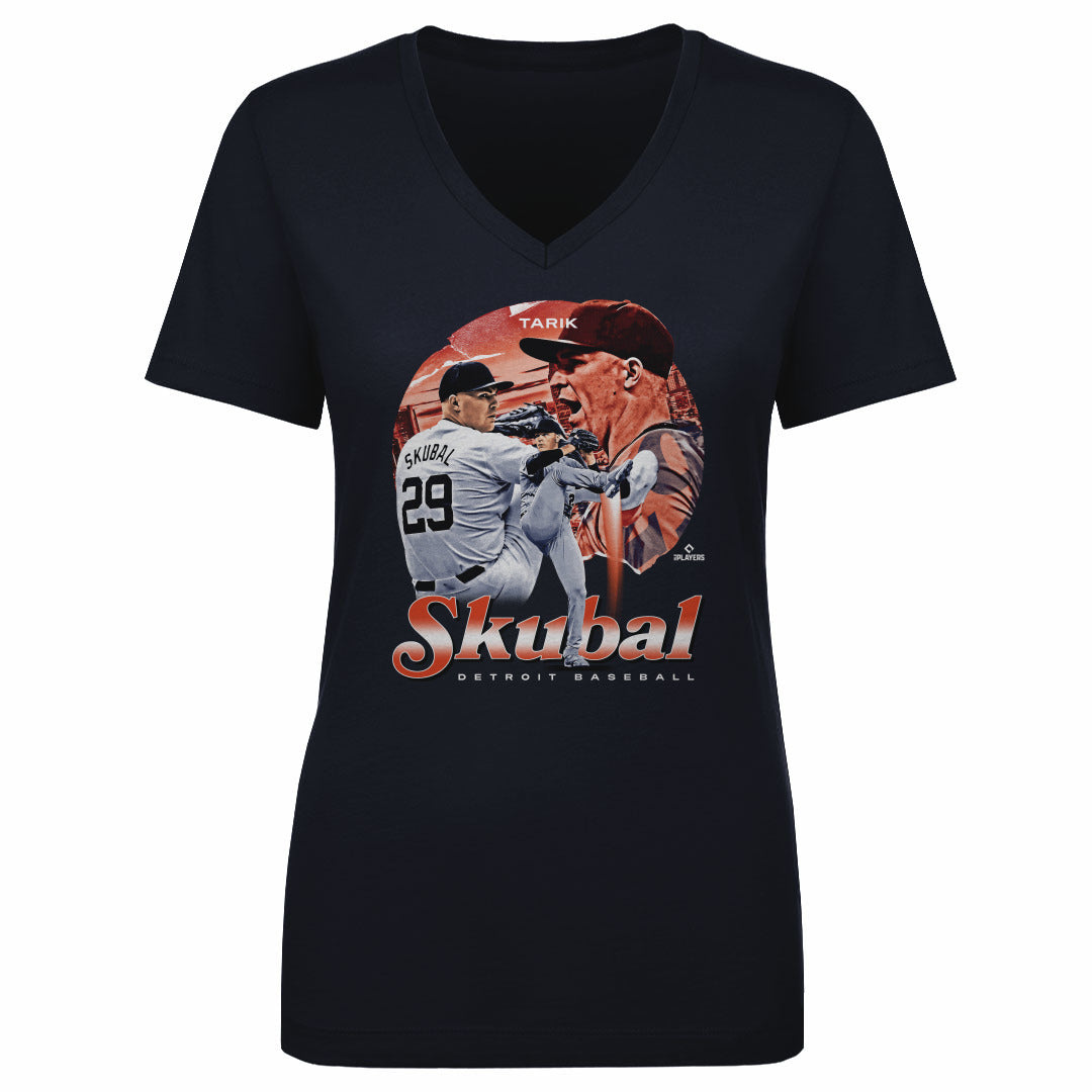 Tarik Skubal Women&#39;s V-Neck T-Shirt | 500 LEVEL