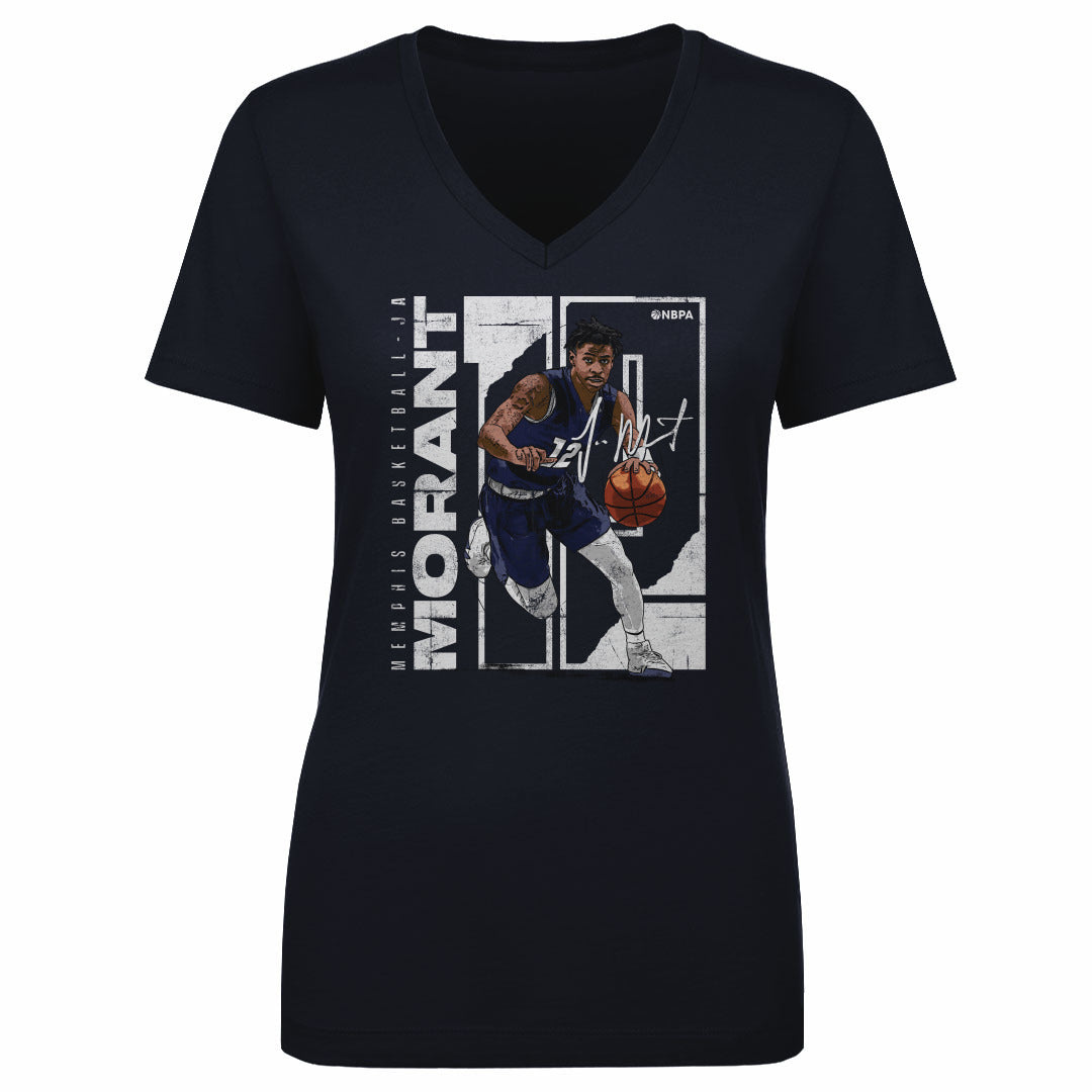 Ja Morant Women&#39;s V-Neck T-Shirt | 500 LEVEL