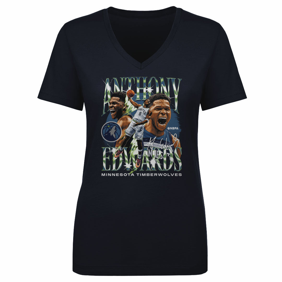 Anthony Edwards Women&#39;s V-Neck T-Shirt | 500 LEVEL