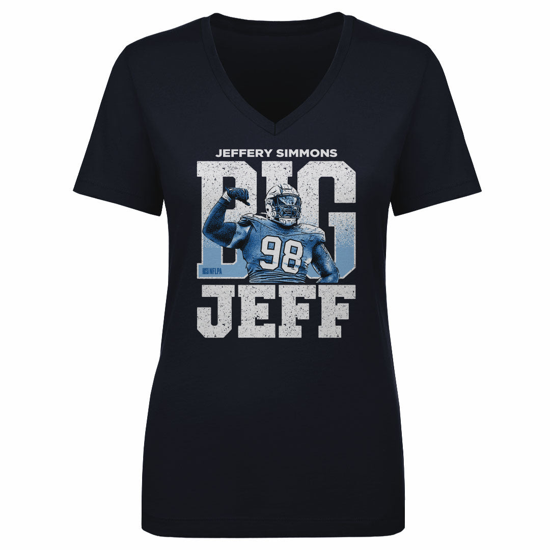 Jeffery Simmons Women&#39;s V-Neck T-Shirt | 500 LEVEL