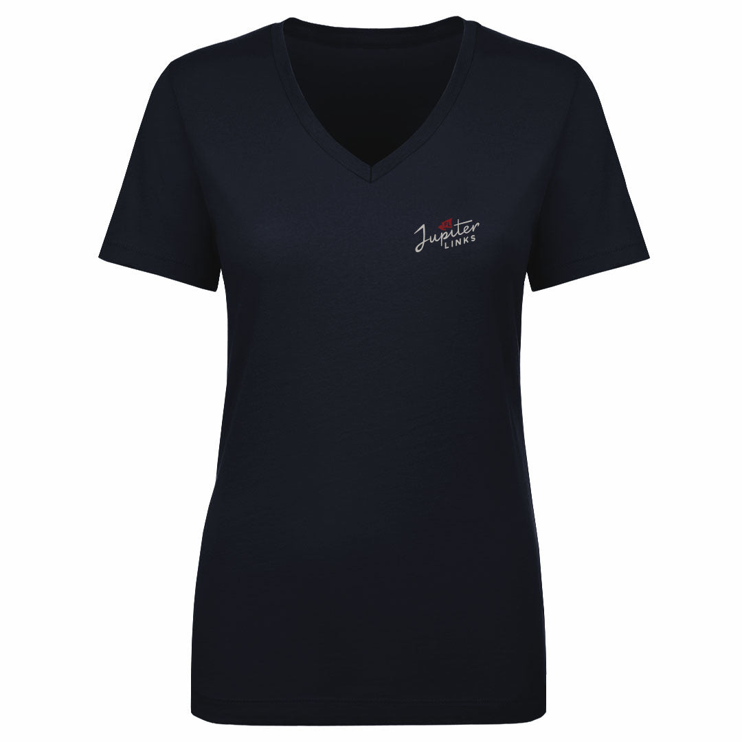 Jupiter Links Golf Club Women&#39;s V-Neck T-Shirt | 500 LEVEL