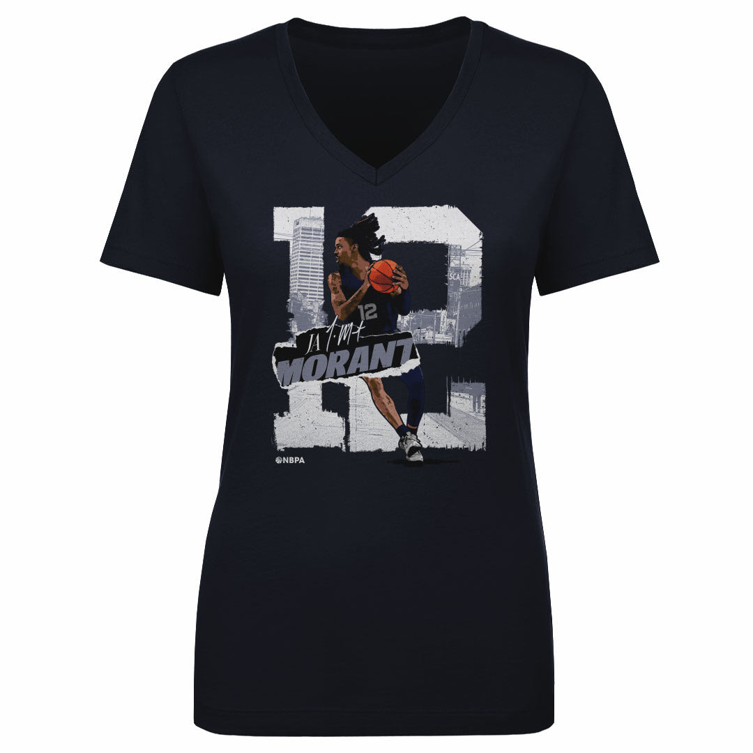 Ja Morant Women&#39;s V-Neck T-Shirt | 500 LEVEL