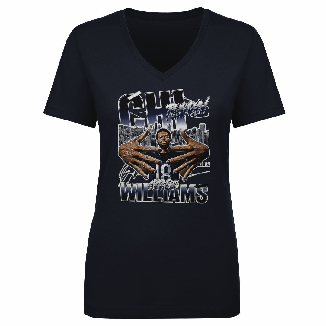 Caleb Williams Women&#39;s V-Neck T-Shirt | 500 LEVEL