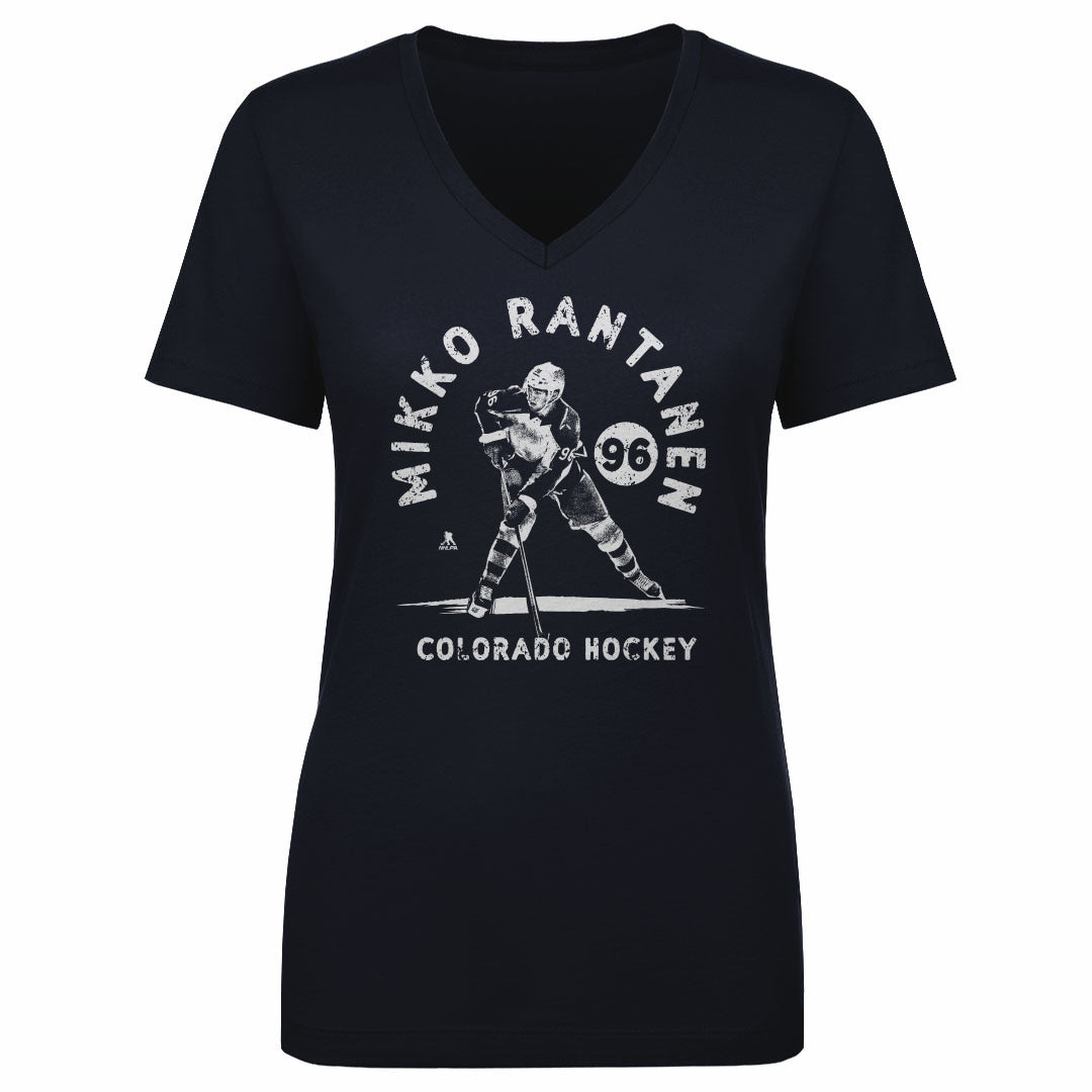 Mikko Rantanen Women&#39;s V-Neck T-Shirt | 500 LEVEL