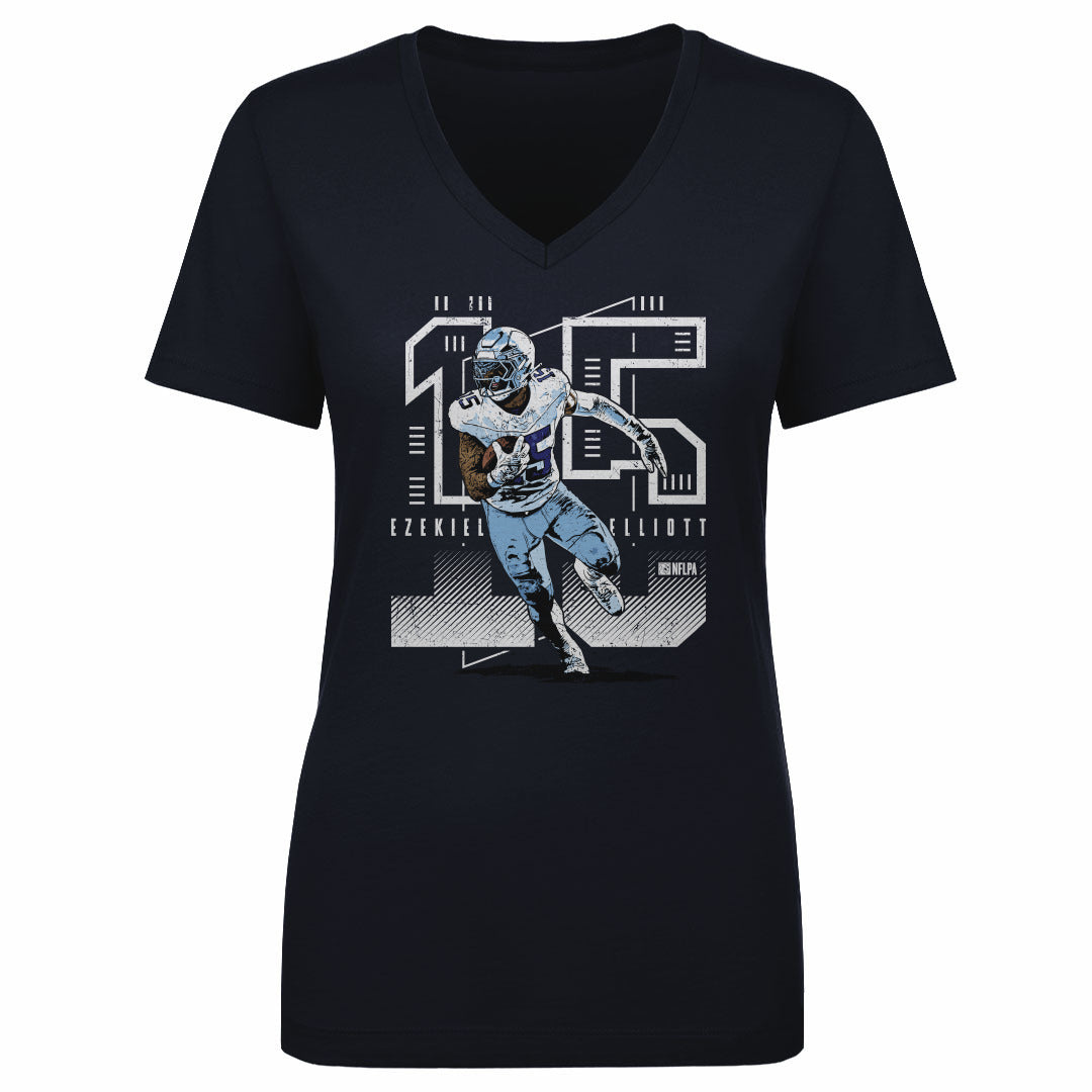 Ezekiel Elliott Women&#39;s V-Neck T-Shirt | 500 LEVEL