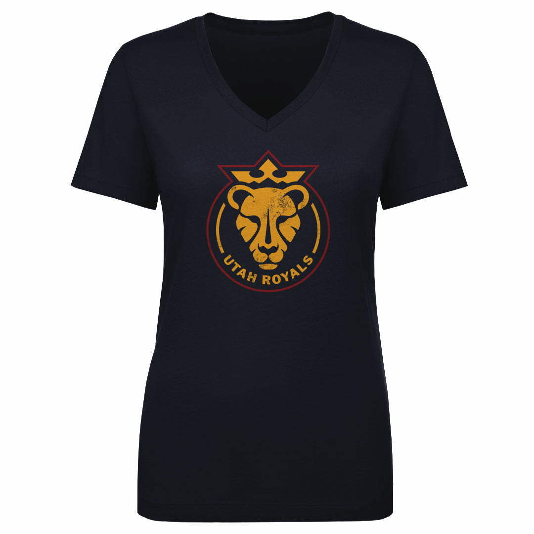 Utah Royals Women&#39;s V-Neck T-Shirt | 500 LEVEL