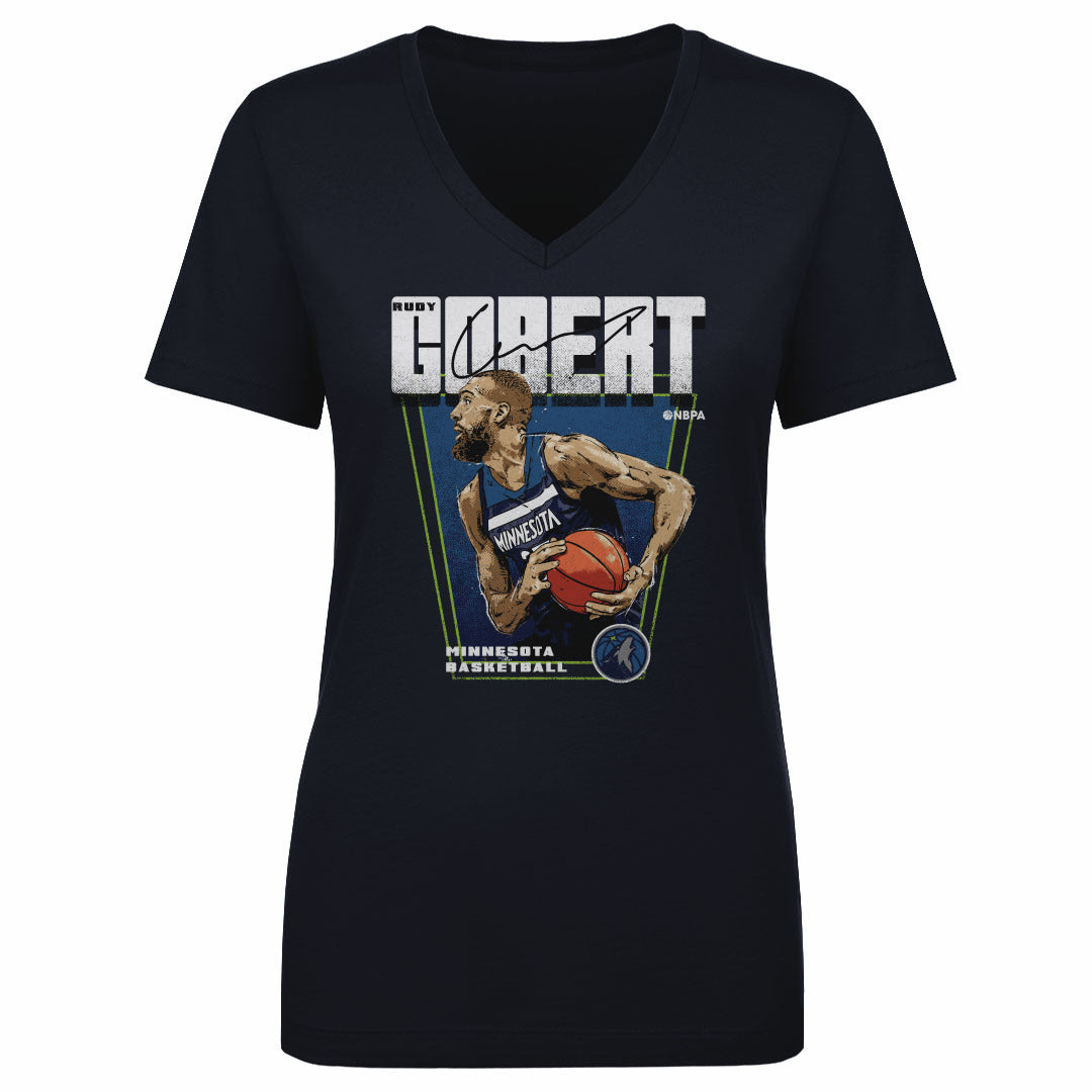 Rudy Gobert Women&#39;s V-Neck T-Shirt | 500 LEVEL