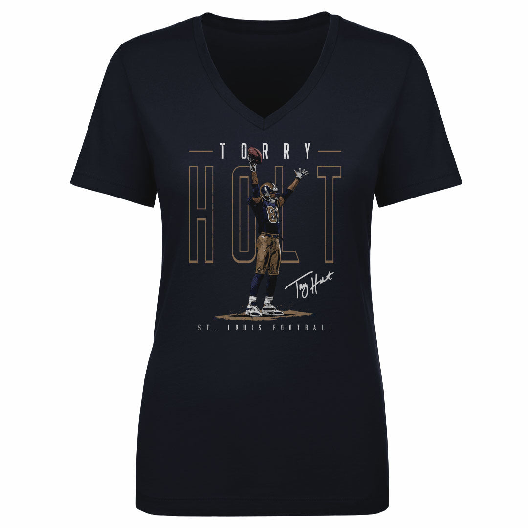 Torry Holt Women&#39;s V-Neck T-Shirt | 500 LEVEL