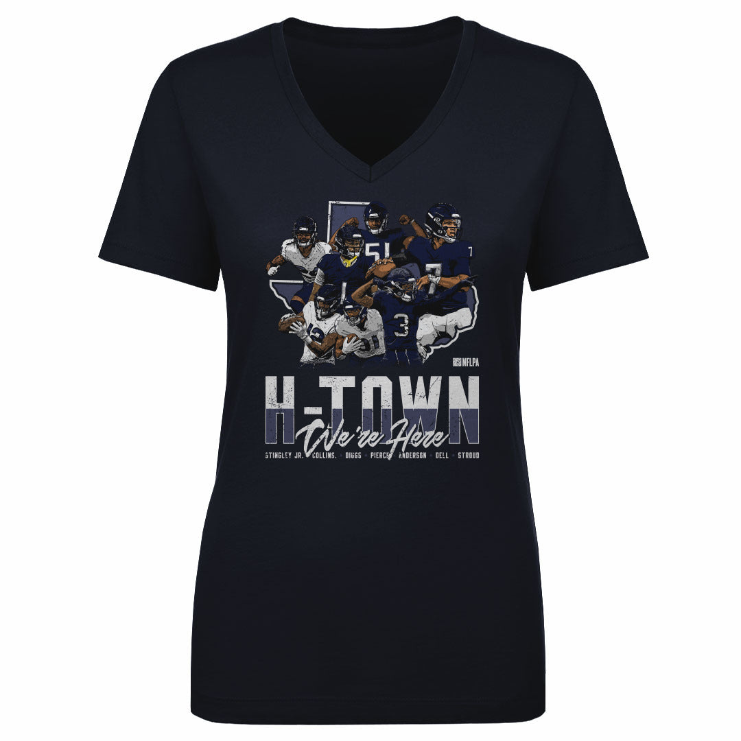 C.J. Stroud Women&#39;s V-Neck T-Shirt | 500 LEVEL