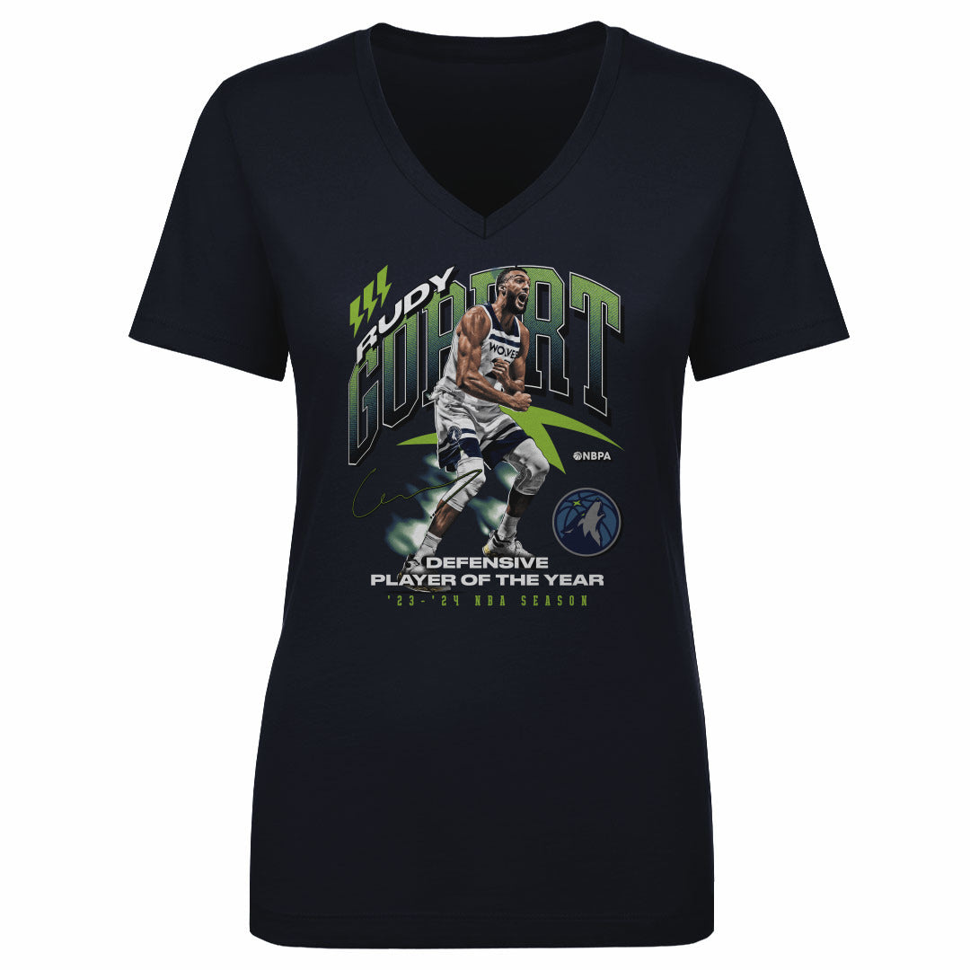 Rudy Gobert Women&#39;s V-Neck T-Shirt | 500 LEVEL