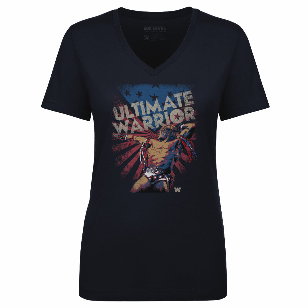 Ultimate Warrior Women&#39;s V-Neck T-Shirt | 500 LEVEL