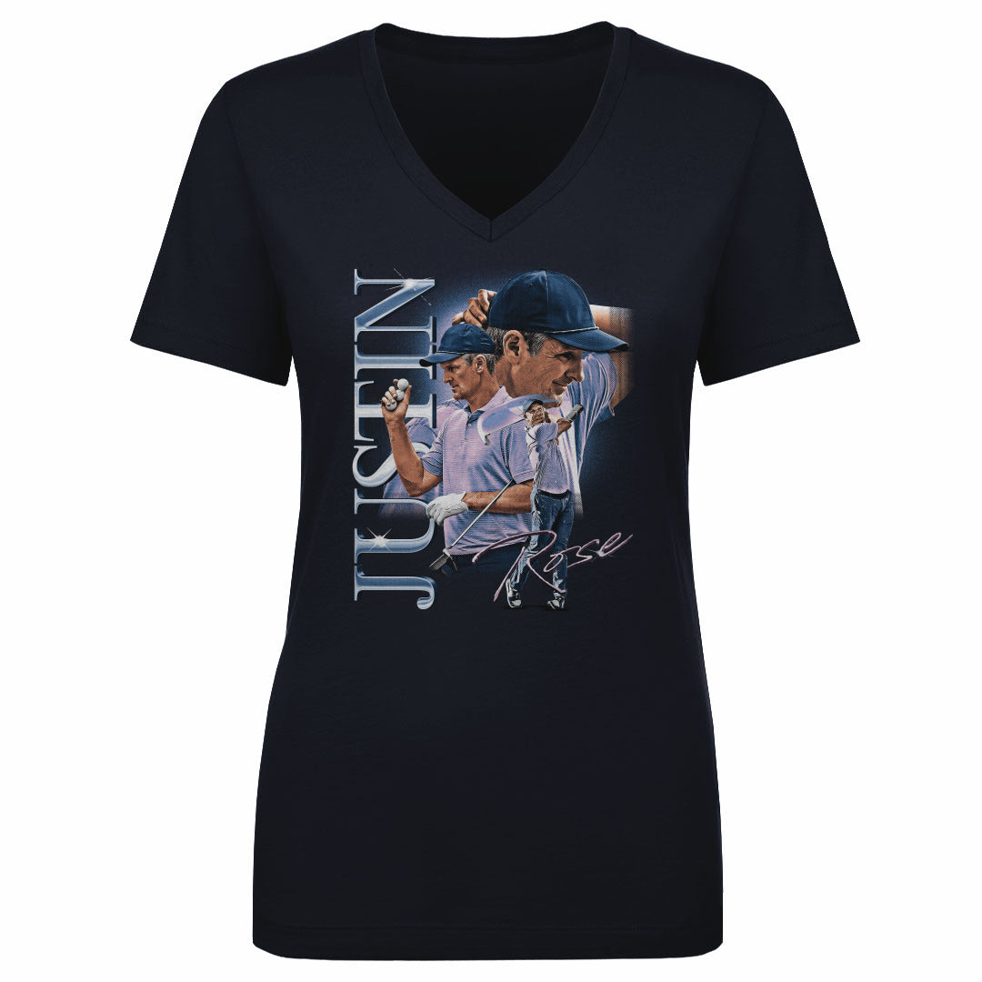 Justin Rose Women&#39;s V-Neck T-Shirt | 500 LEVEL