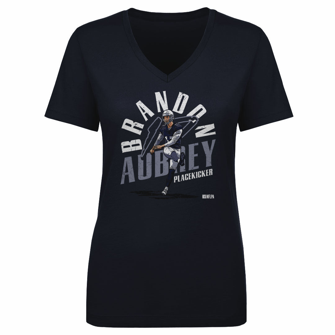 Brandon Aubrey Women&#39;s V-Neck T-Shirt | 500 LEVEL