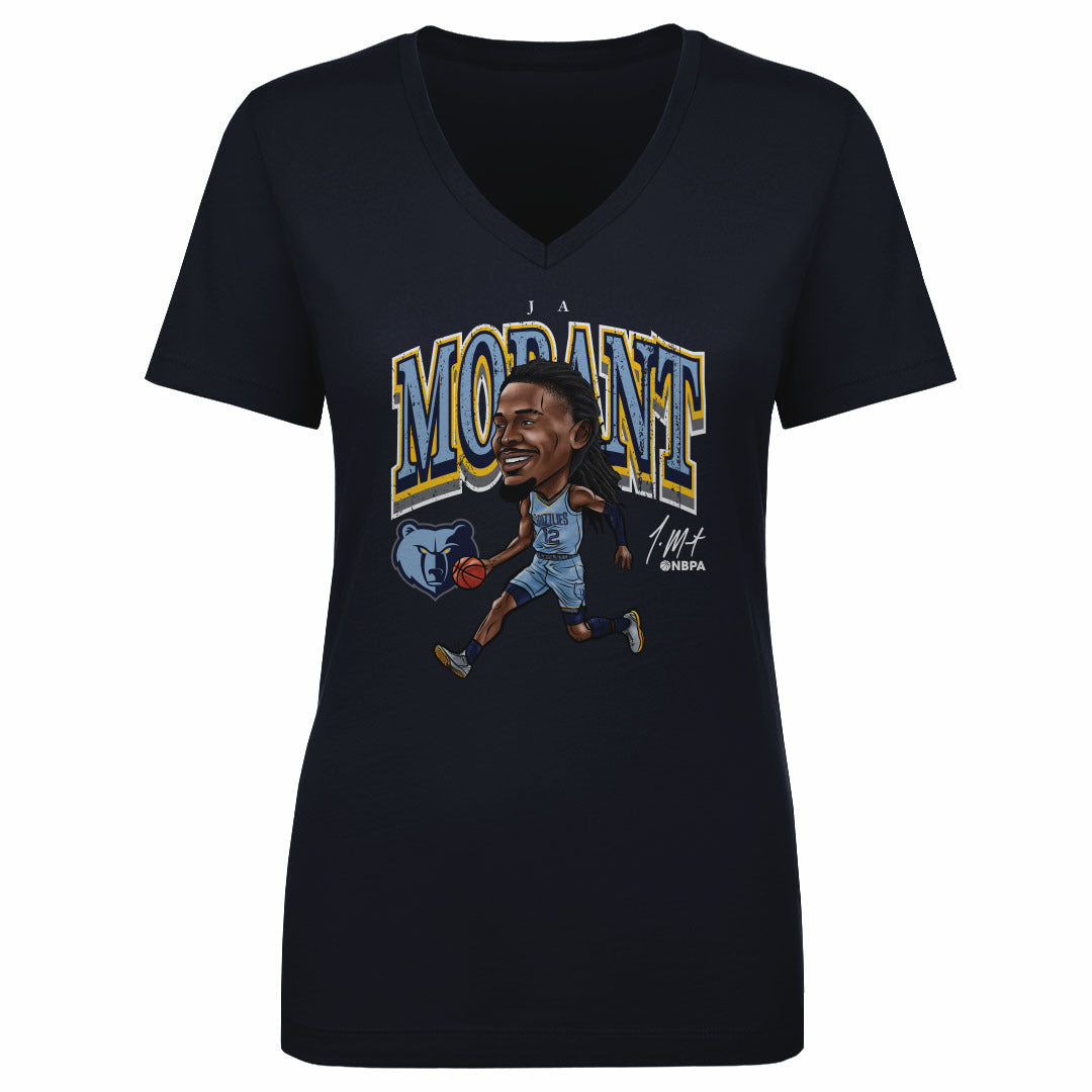 Ja Morant Women&#39;s V-Neck T-Shirt | 500 LEVEL