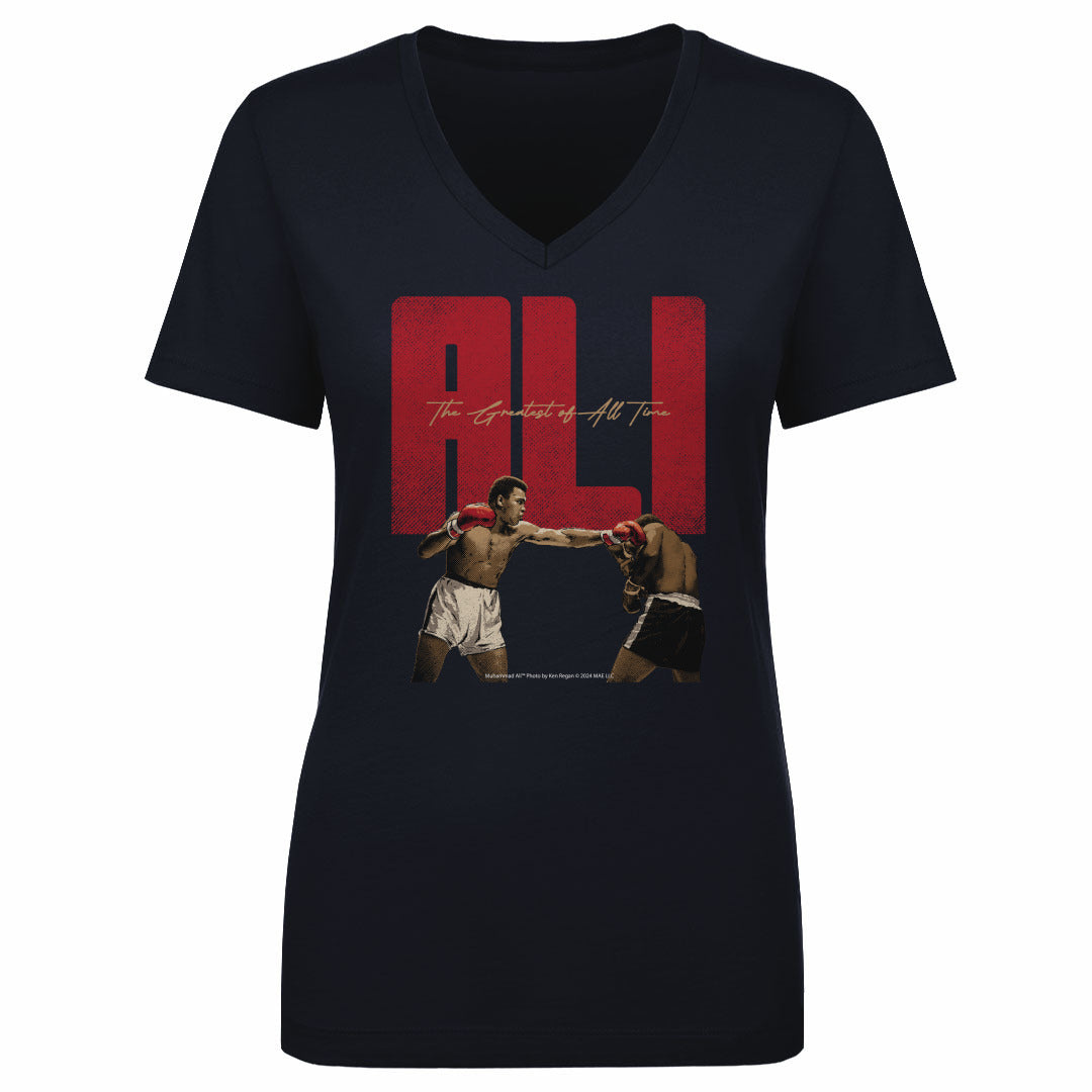 Muhammad Ali Women&#39;s V-Neck T-Shirt | 500 LEVEL