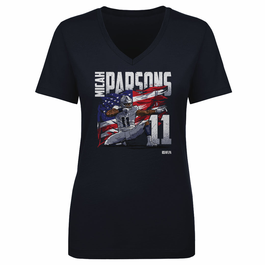 Micah Parsons Women&#39;s V-Neck T-Shirt | 500 LEVEL