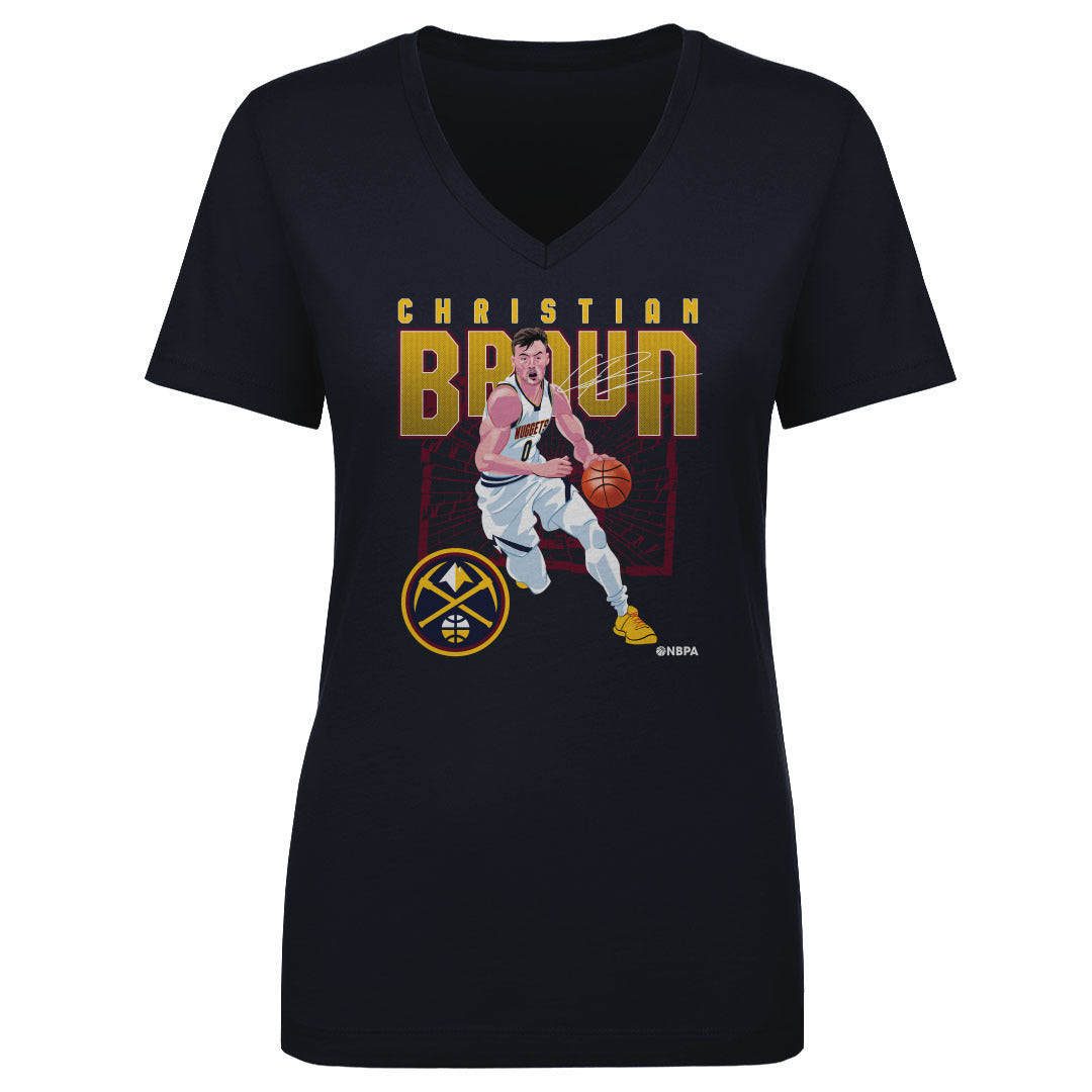 Christian Braun Women&#39;s V-Neck T-Shirt | 500 LEVEL