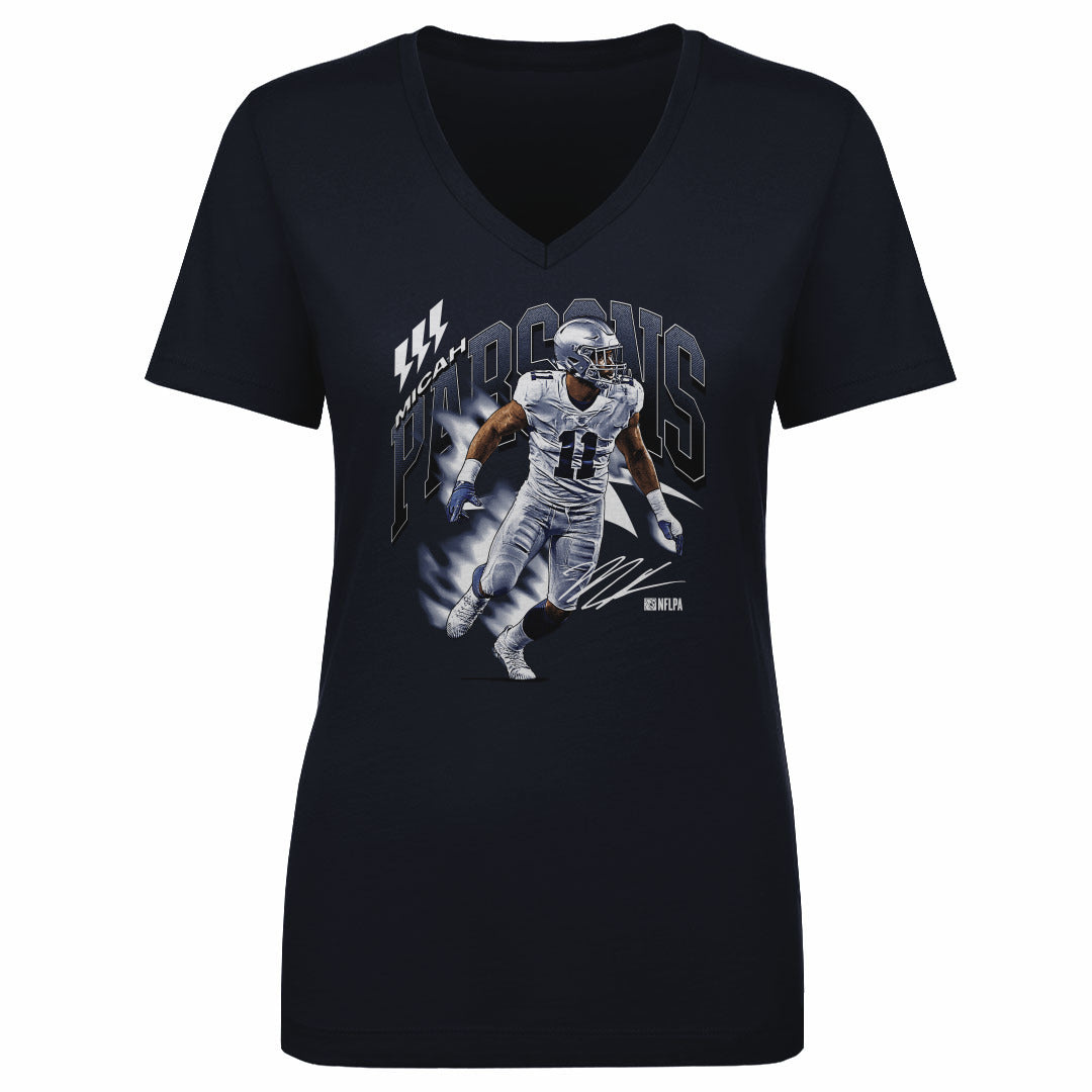 Micah Parsons Women&#39;s V-Neck T-Shirt | 500 LEVEL