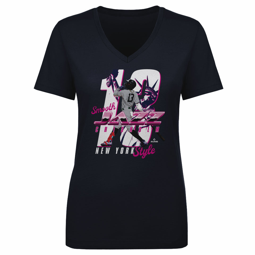 Jazz Chisholm Jr. Women&#39;s V-Neck T-Shirt | 500 LEVEL