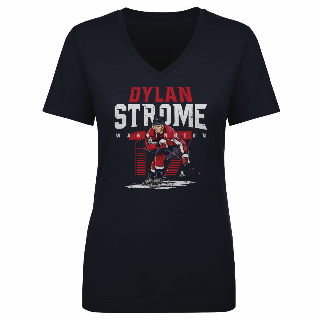 Dylan Strome Women&#39;s V-Neck T-Shirt | 500 LEVEL