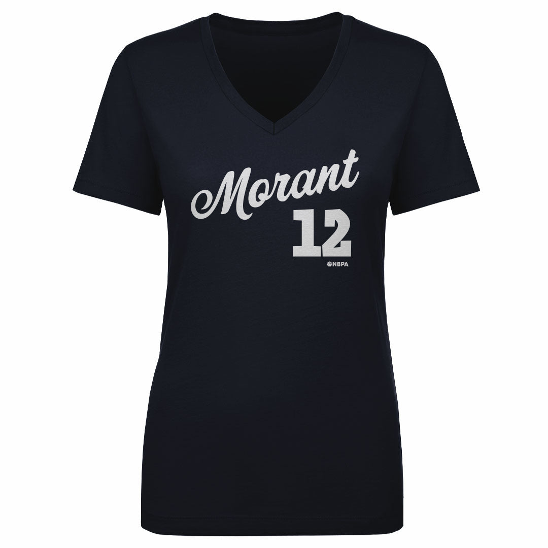 Ja Morant Women&#39;s V-Neck T-Shirt | 500 LEVEL