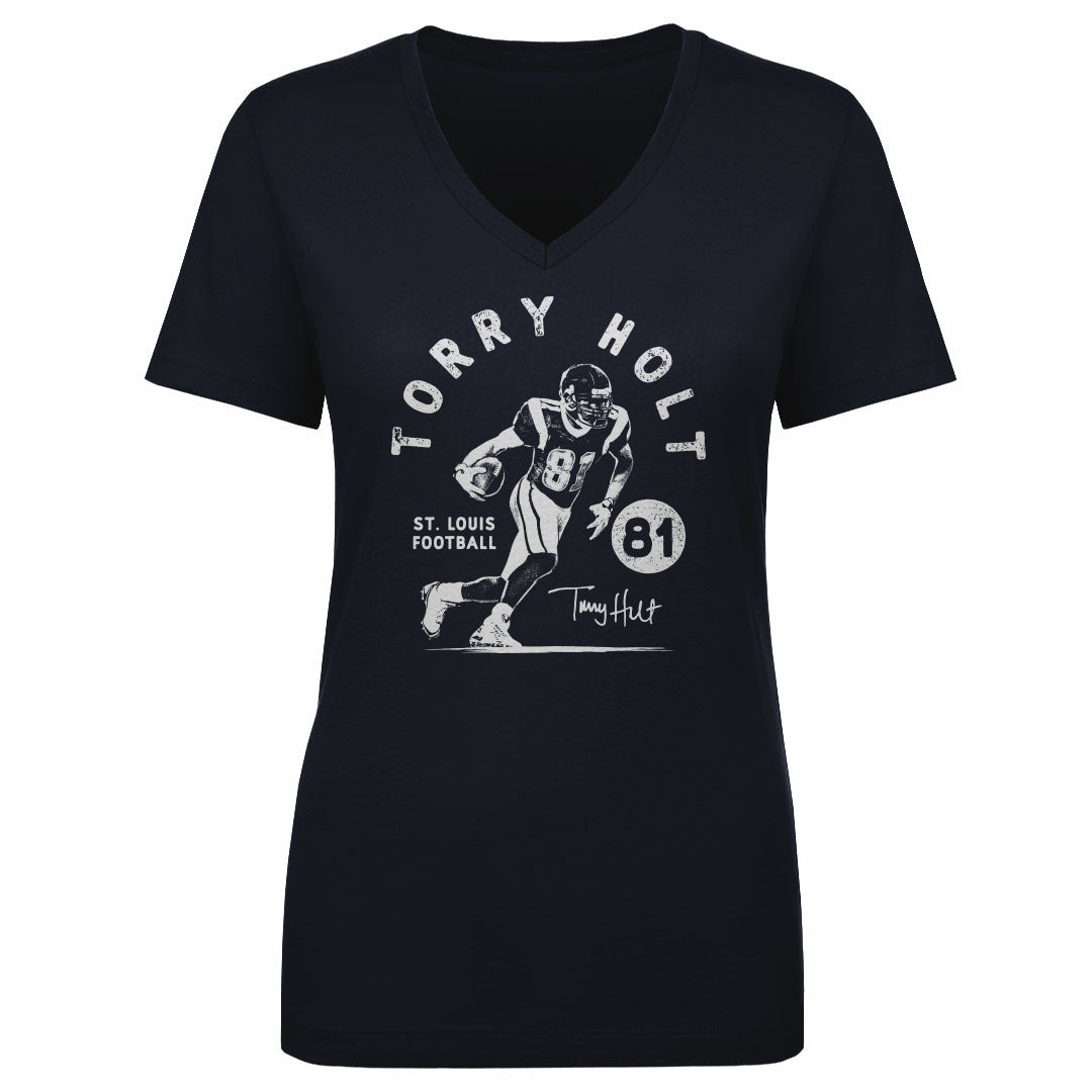 Torry Holt Women&#39;s V-Neck T-Shirt | 500 LEVEL