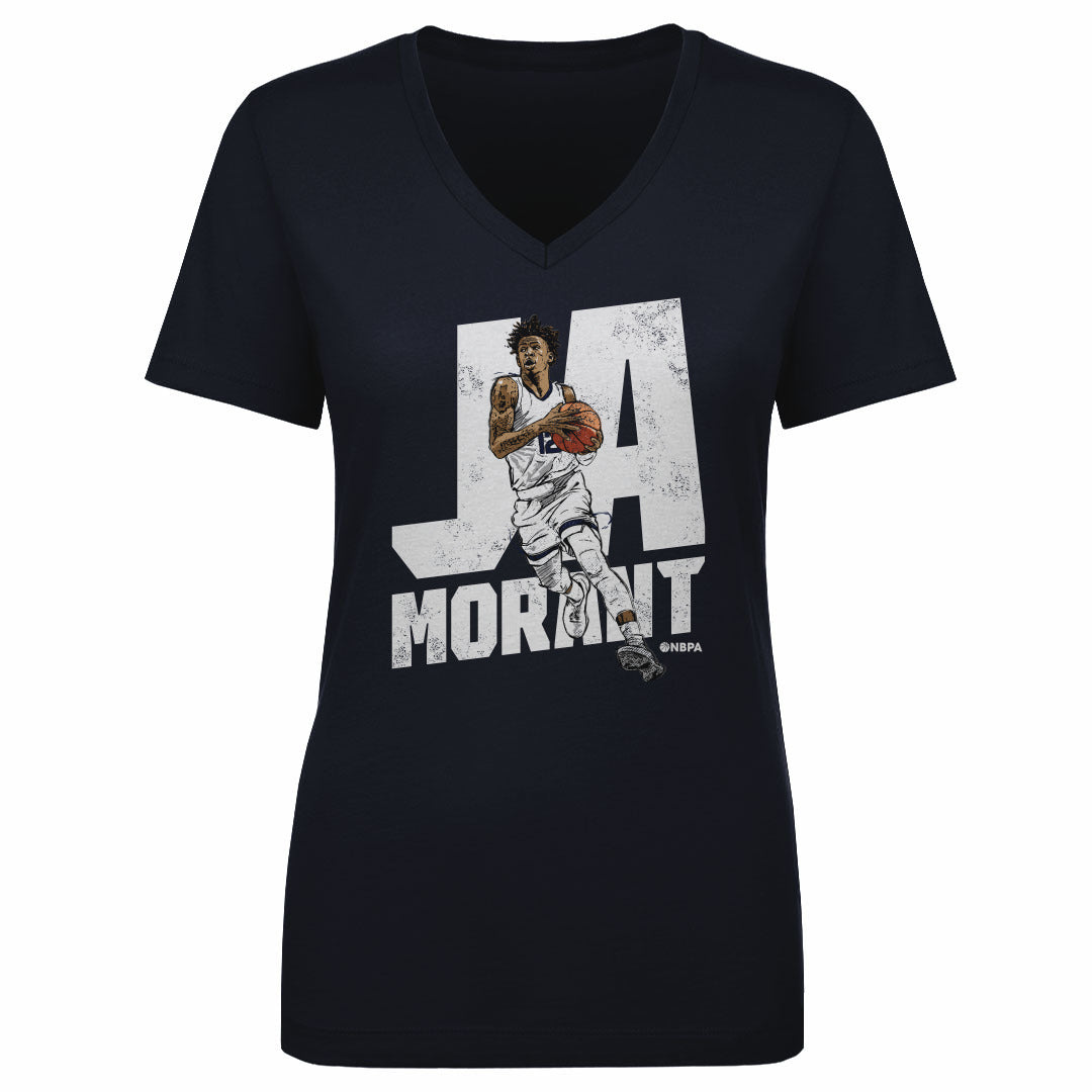 Ja Morant Women&#39;s V-Neck T-Shirt | 500 LEVEL