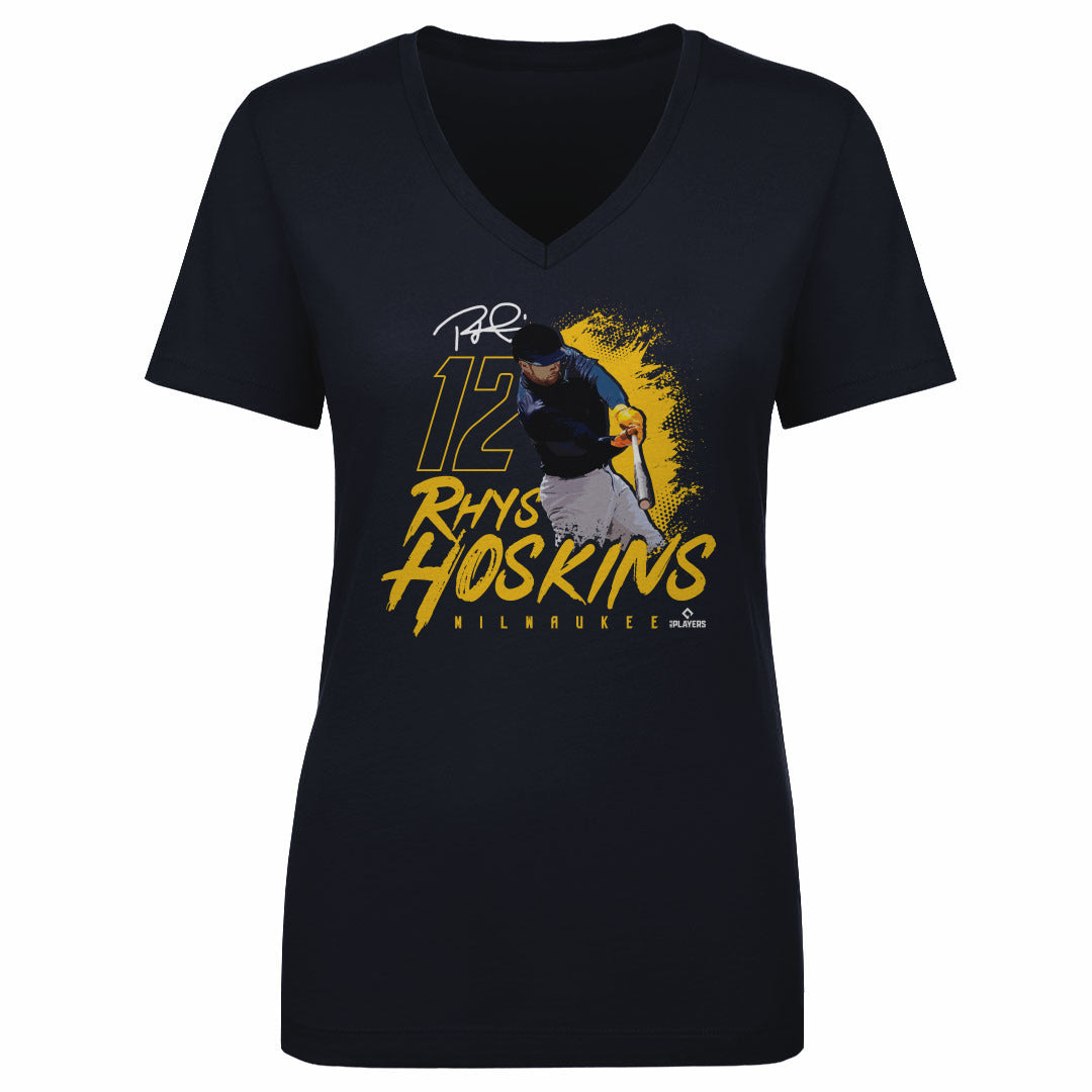 Rhys Hoskins Women&#39;s V-Neck T-Shirt | 500 LEVEL