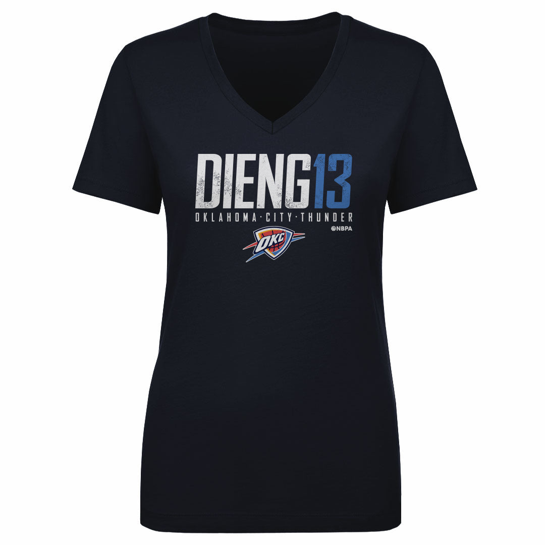 Ousmane Dieng Women&#39;s V-Neck T-Shirt | 500 LEVEL