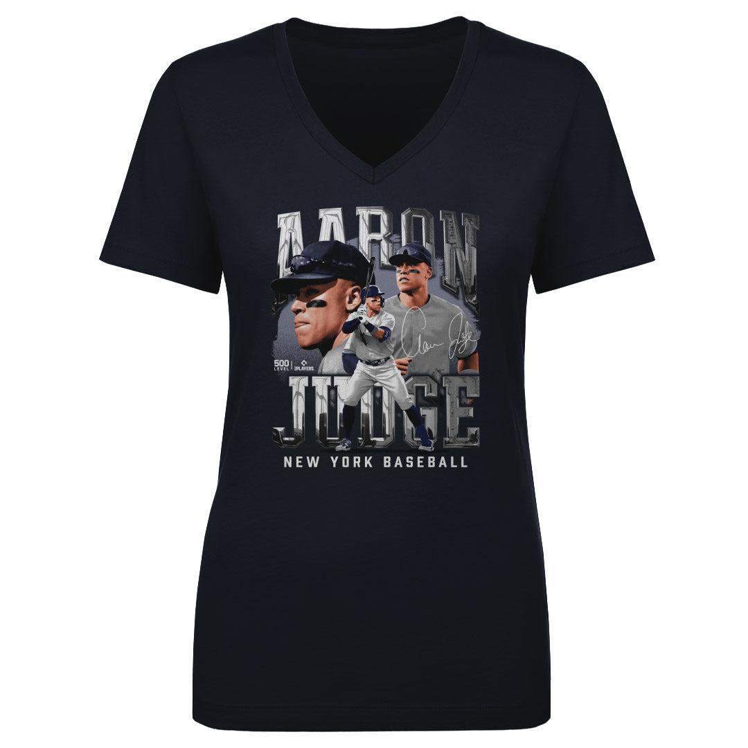 Aaron Judge Women&#39;s V-Neck T-Shirt | 500 LEVEL