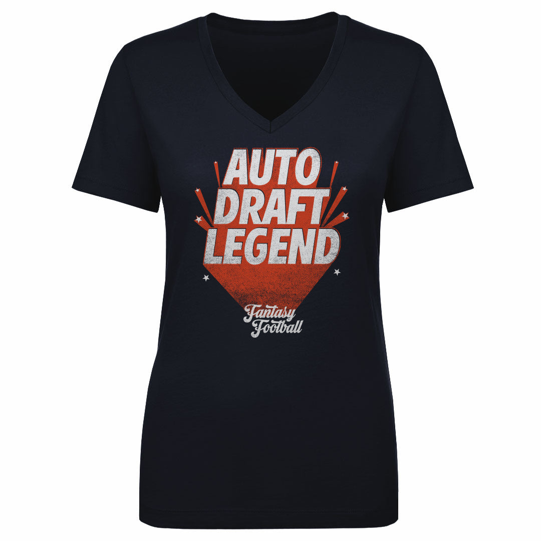 Fantasy Football Women&#39;s V-Neck T-Shirt | 500 LEVEL