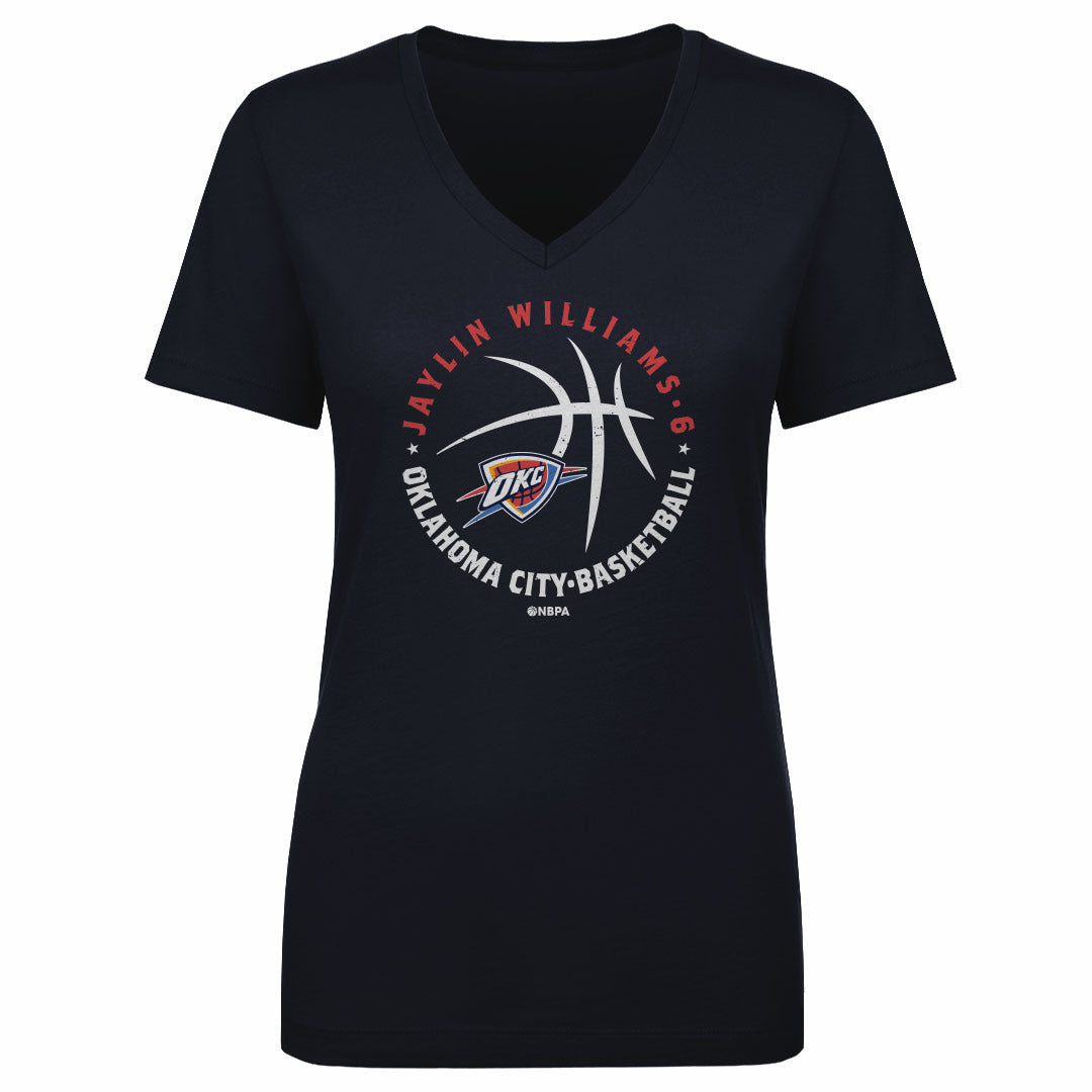 Jaylin Williams Women&#39;s V-Neck T-Shirt | 500 LEVEL