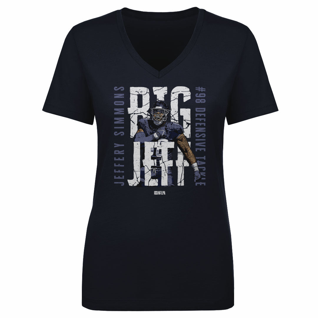 Jeffery Simmons Women&#39;s V-Neck T-Shirt | 500 LEVEL