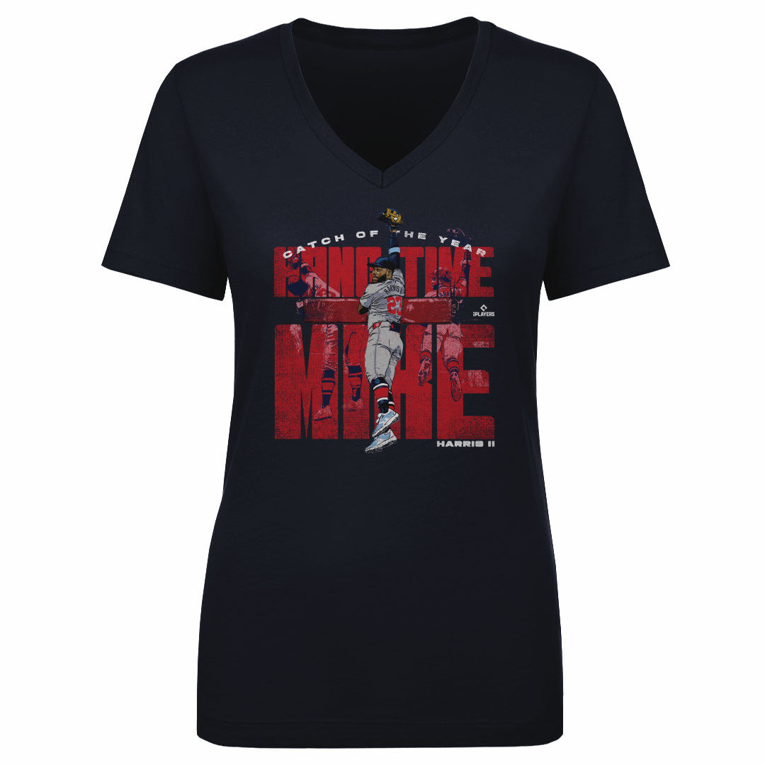 Michael Harris II Women&#39;s V-Neck T-Shirt | 500 LEVEL