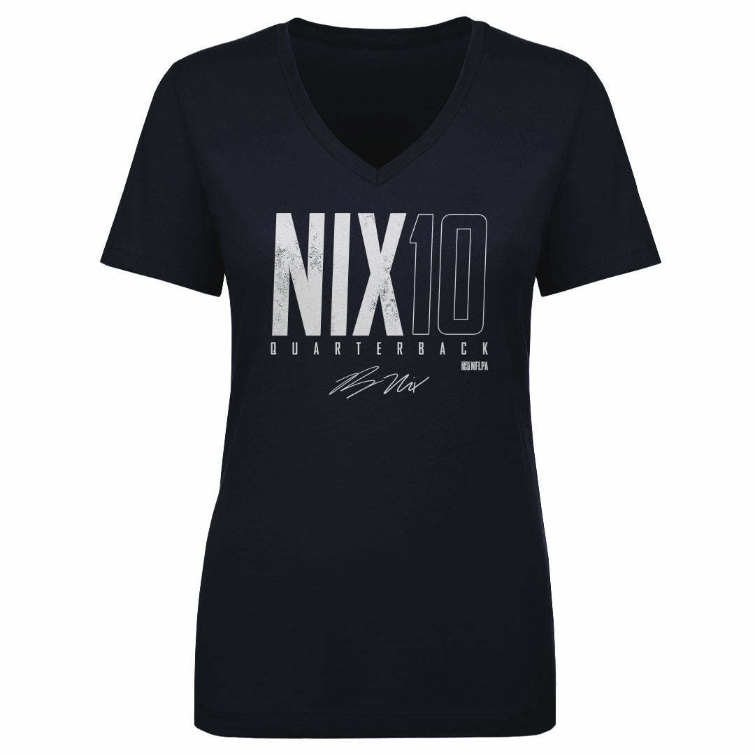 Bo Nix Women&#39;s V-Neck T-Shirt | 500 LEVEL