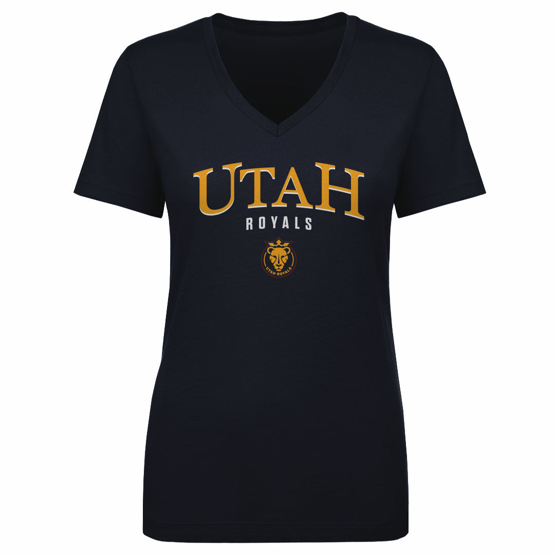 Utah Royals Women&#39;s V-Neck T-Shirt | 500 LEVEL