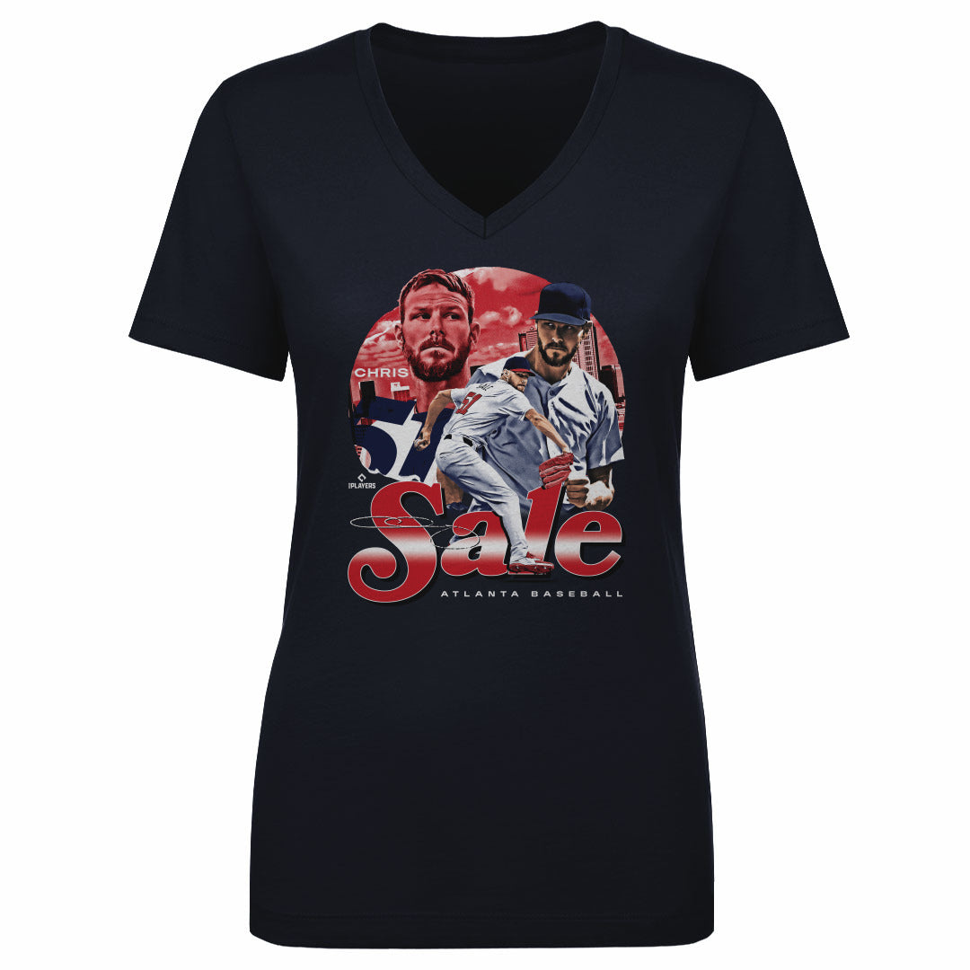 Chris Sale Women&#39;s V-Neck T-Shirt | 500 LEVEL