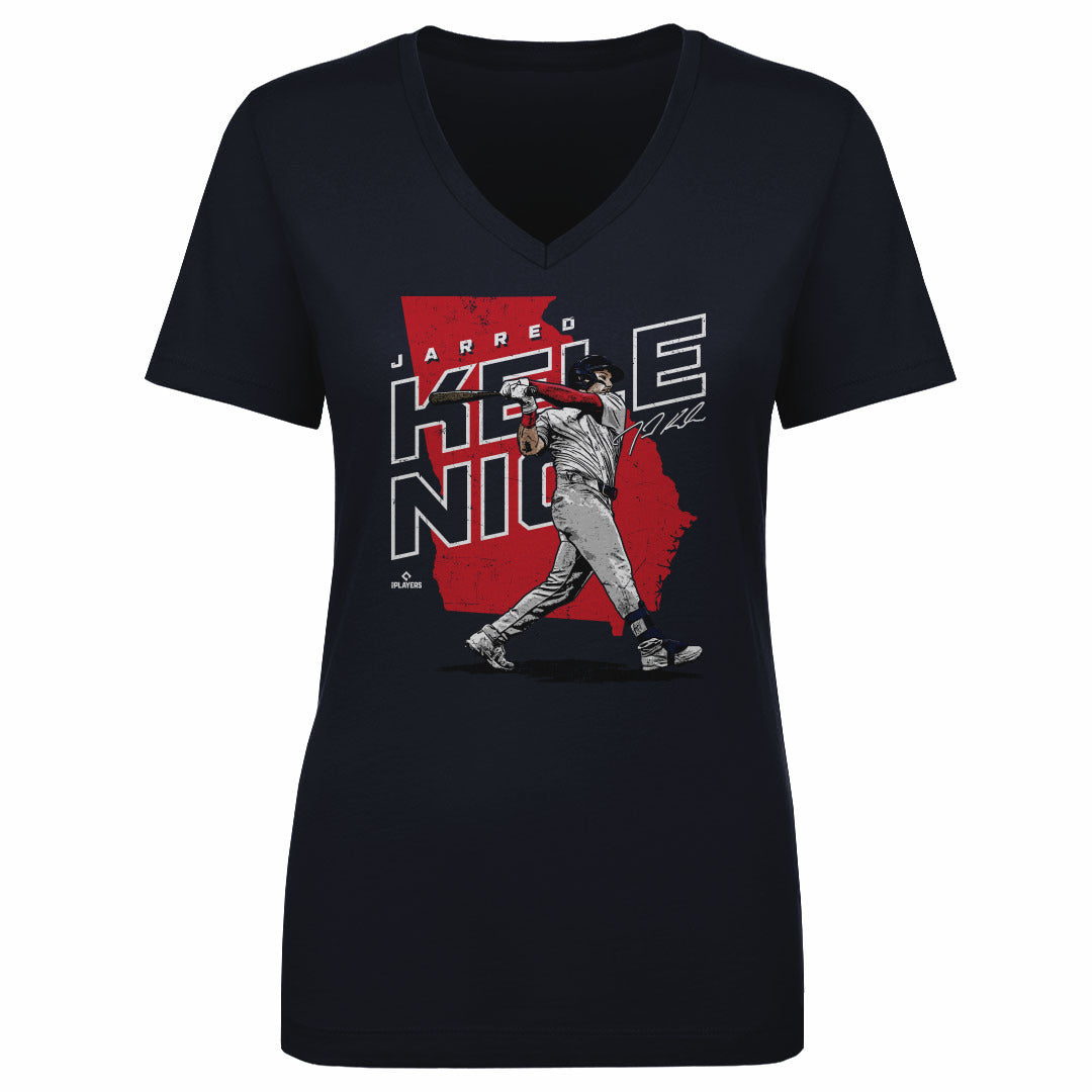 Jarred Kelenic Women&#39;s V-Neck T-Shirt | 500 LEVEL