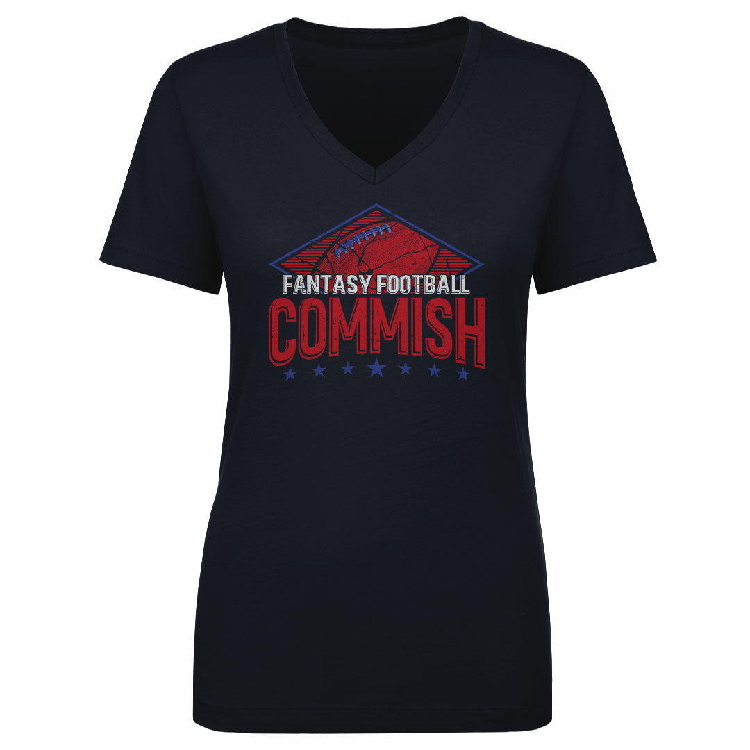 Fantasy Football Women&#39;s V-Neck T-Shirt | 500 LEVEL