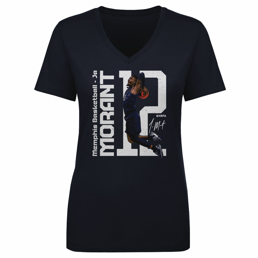 Ja Morant Women&#39;s V-Neck T-Shirt | 500 LEVEL