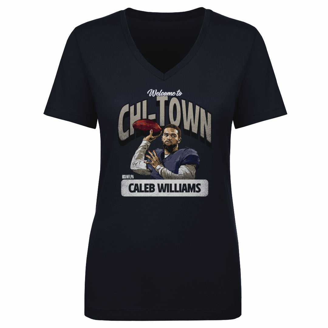 Caleb Williams Women&#39;s V-Neck T-Shirt | 500 LEVEL