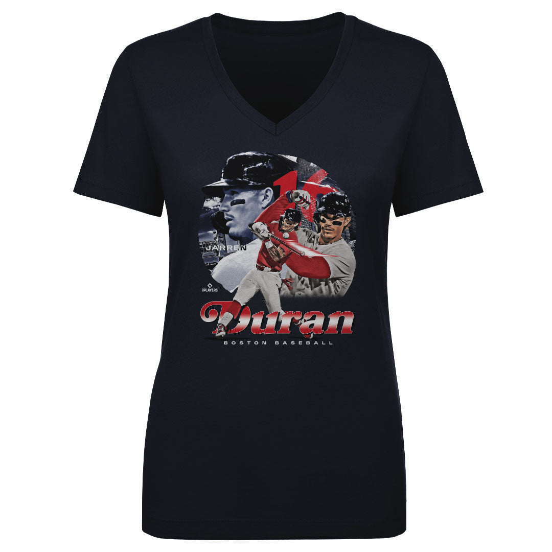 Jarren Duran Women&#39;s V-Neck T-Shirt | 500 LEVEL