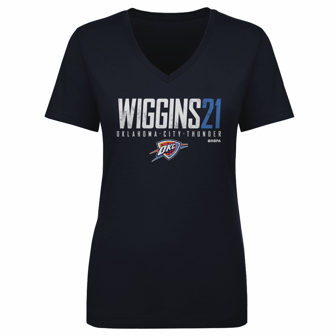 Aaron Wiggins Women&#39;s V-Neck T-Shirt | 500 LEVEL