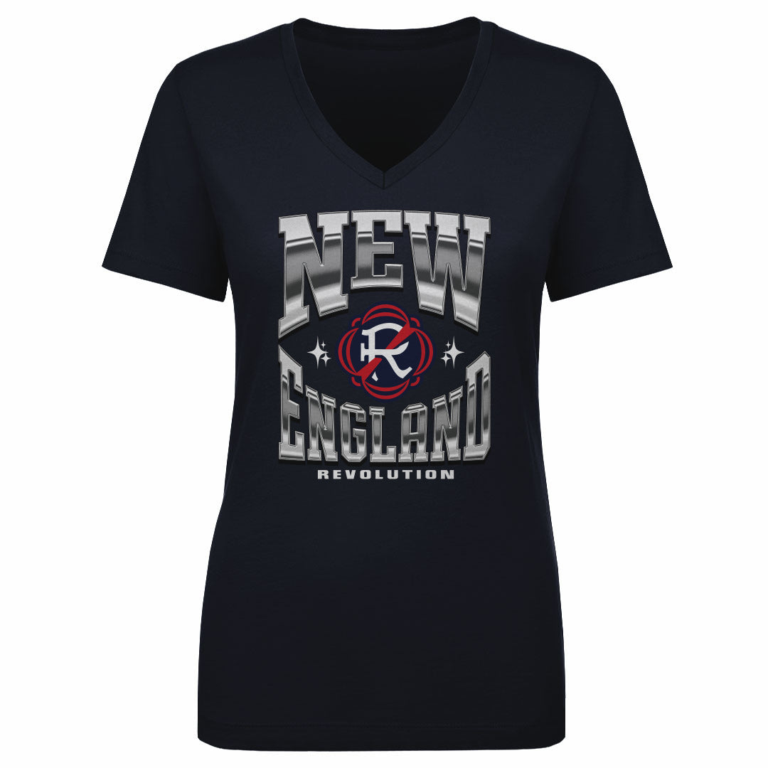 New England Revolution Women&#39;s V-Neck T-Shirt | 500 LEVEL