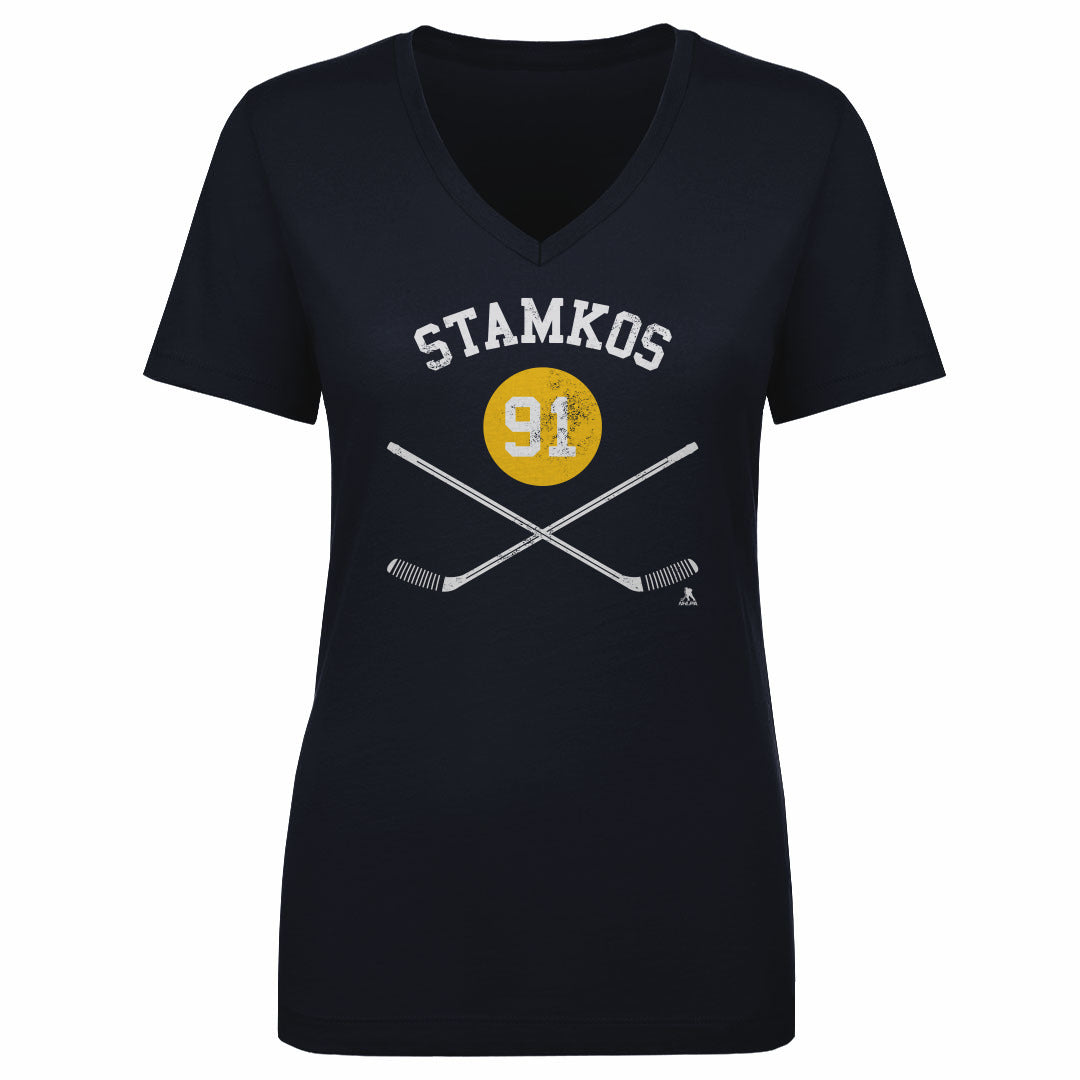 Steven Stamkos Women&#39;s V-Neck T-Shirt | 500 LEVEL