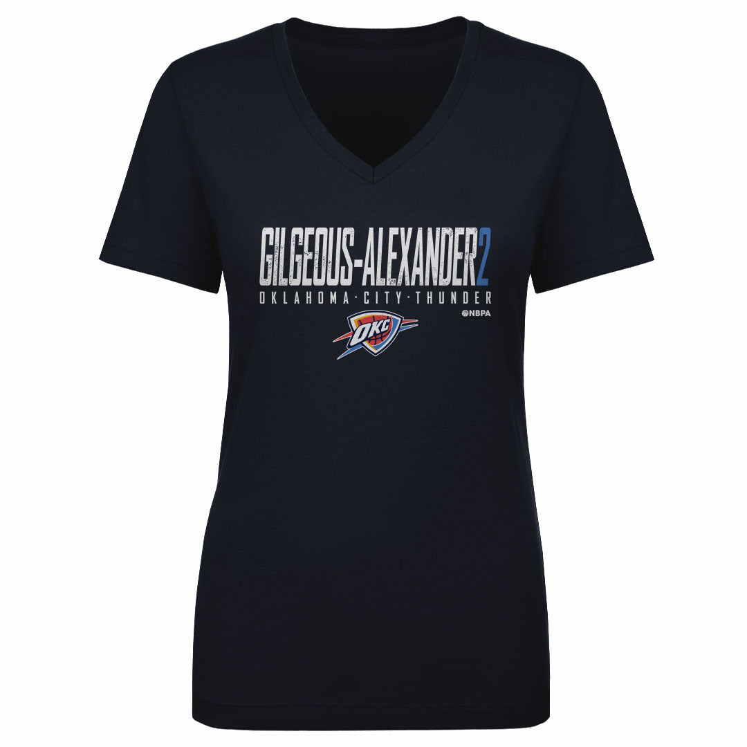 Shai Gilgeous-Alexander Women&#39;s V-Neck T-Shirt | 500 LEVEL