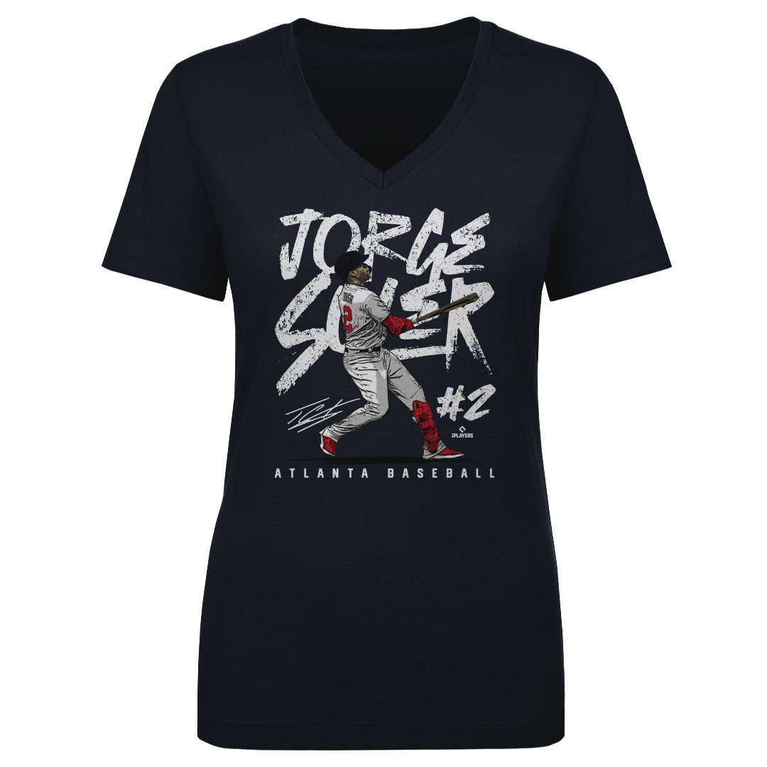 Jorge Soler Women&#39;s V-Neck T-Shirt | 500 LEVEL